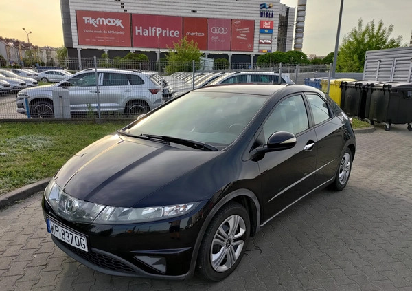 Honda Civic cena 16500 przebieg: 205300, rok produkcji 2006 z Szczecin małe 466
